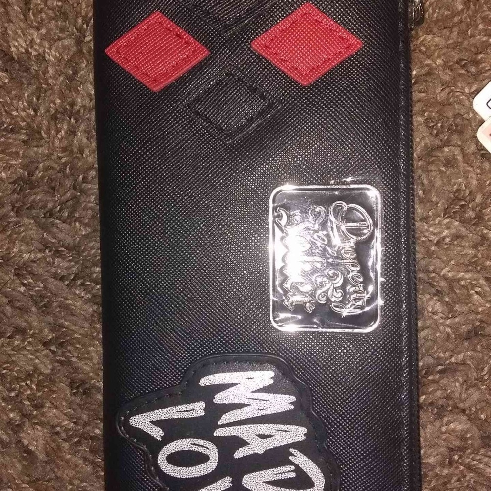 Harley Quinn leather wallet